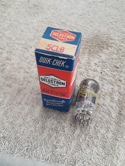 NOS Reliable Selectron 5CL8A Vacuum Tube
