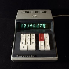Burroughs C 3155 Vintage Desktop Calculator | Made In Japan | Works Great