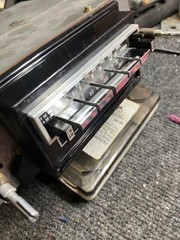 8 TRACK AM/FM QUADRAPHONIC PLAYER RARE! IN-DASH UNIT SERVICED VIDEO