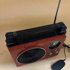 Groovy KMART 36-60 Portable AM FM radio 8-track player Boombox As Is Powers On