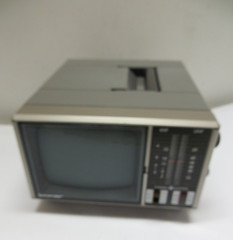 GE Spacemaker 7-7130A 1986 Portable TV B/W Vintage Unit ONLY New