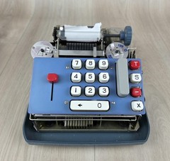 Untested Bohn Addmatic Mechanical Calculator Japan HTF Adding Machine *READ*