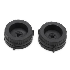 1 Pair TEAC NAB Hub Adapters For Reel To Reel Tape Recorders