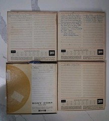 Scotch 150 203 Sony SLH 180 Reel to Reel Recording Tape LOT 6 Used A3