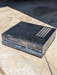 Sanyo Beta Hifi Model VCR7500 Video Cassette Recorder Betamax Vintage Untested