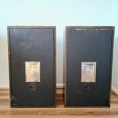Vintage Fisher ST-920 3-Way Floor Speakers Pair 12” Woofer w/Grilles Tested