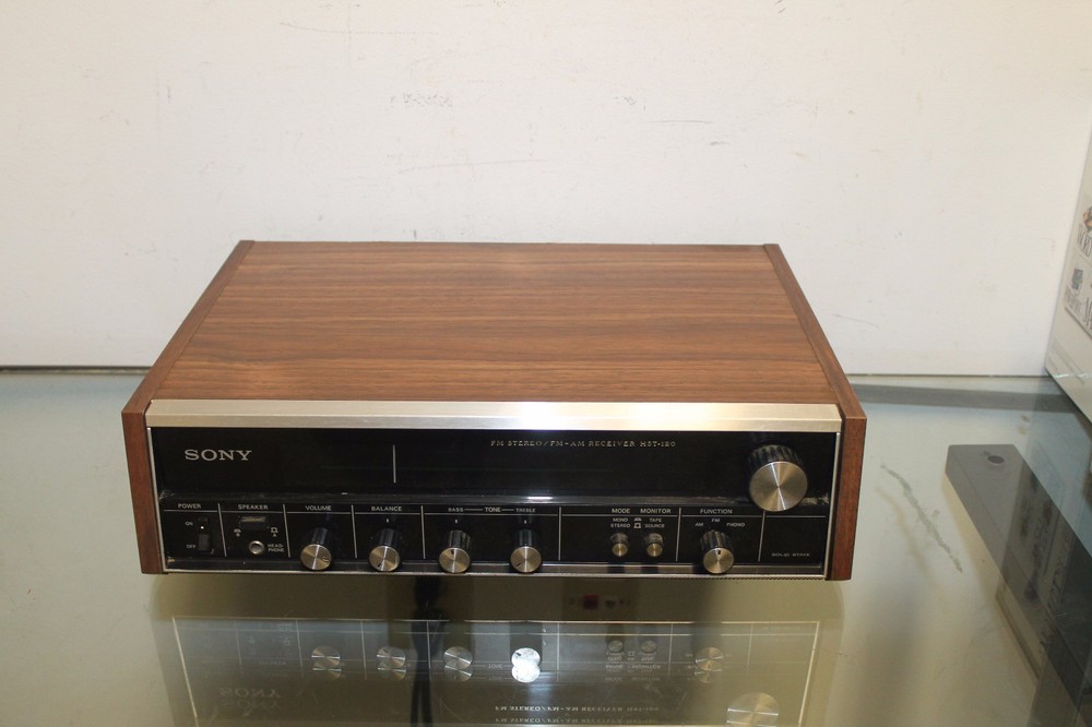 Vintage Sony FM AM Stereo Receiver HST-120 Radio Tested Working