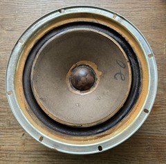 KLH Model 20 Speaker Woofer,1968 tested Working Perfectly. Resealed W/vintage AR