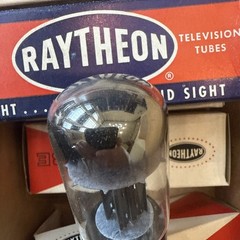 Lot Of 3: Raytheon NOS 6BY5GA Vacuum Tube T25