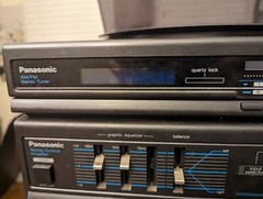 ⭐️⭐️⭐️⭐️⭐️ *AS IS* Panasonic SG-H10 Music System | Turn Table | Dual Cassette Pl