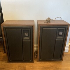 2 Vintage Zenith Allegro 1000 Speaker Set 6 1/2″ Woofer 2″ Horn Tweeter