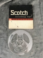 Vintage 3M Scotch RB-7 Empty 7″ Reel for Reel To Reel Clear 3 Spoke