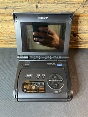 Vintage Sony Walkman GV-S50 NTSC Video Player 8 UNTESTED