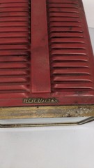 Vintage 50s RCA Victor Decor Prop Television TV Red Parts Repair Wear* 8-PT-7030