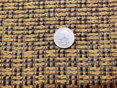 NOS 18 x 18″ Antique Radio Victrola SPEAKER Grille Cloth Fabric Vintage Brown A