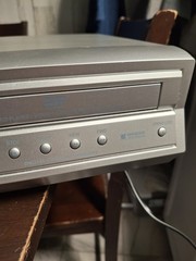Toshiba SD-V392SUA Hi-Fi VHS VCR Deck/DVD Video Player Silver No Remote Tested