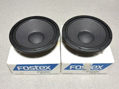Fostex FW305 12″ Woofer Speaker Unit 8 Ohm 25Hz Fs Pulp Cone 125W Japan