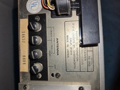 Fisher Stereo Synthesizer Receiver, Model RS-255, Made In JAPAN, AM/FM, Vintage
