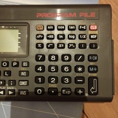 SHARP PC-E200 Pocket Computer Calculator 32KB RAM Z80A-compatible Tested Working