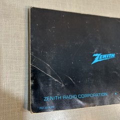 Vintage Operating Guide ZENITH TRANS-OCEANIC R-7000 Shortwave Portable Free Ship