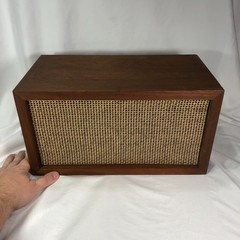 Vintage Wood Deluxe Full Range Speaker Sterling Electronics 15″x8″ – VIDEO DEMO!