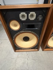 Very Cool Pair Of Rare Vintage Kenwood KL-7080, 6 Speakers Per Cabinet, 🔥🔥🔥