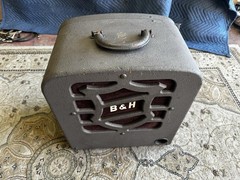 Vintage 1940s Bell & Howell Speaker With Cabinet 17”x16”x 10”1/2″ Speaker 12″