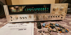 Sansui 881 Tested Serviced Good Working Condition