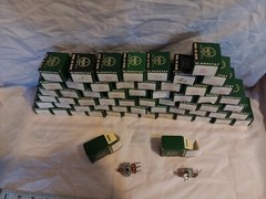 NOS Clarostat Pots Potentiometers LOT of 60 Various NRF 1 2 3 4 2meg Ohm VTG