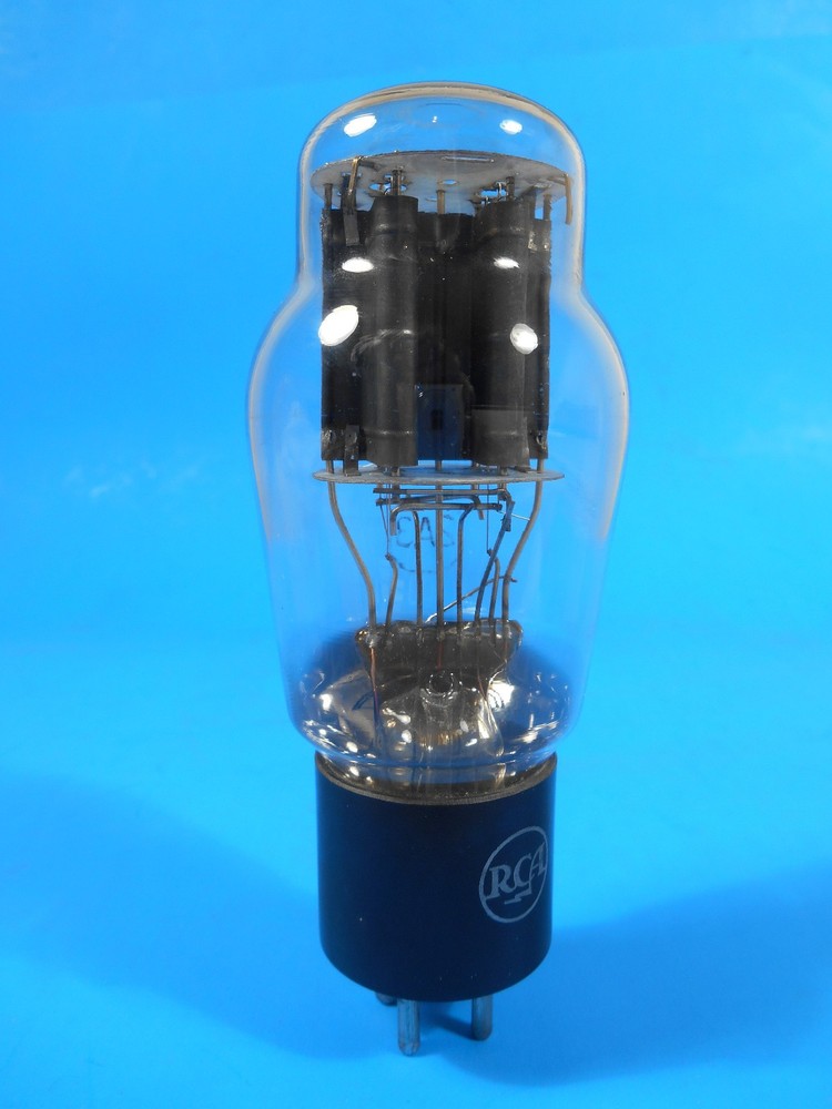 Single RCA 2A3 Black Plate Tube Tested