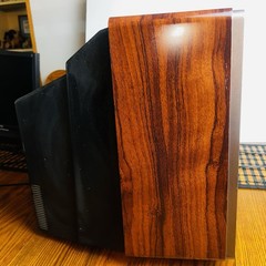 Vintage 1989 Zenith 19” Space Command TV Wood grain Works SF1911W2 – Works