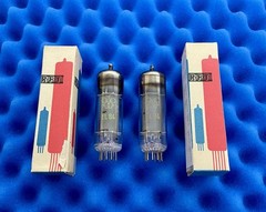 TWO RFT EL84 6BQ5 Vacuum Tubes / Germany/ Computerized Tested /Ship Fr USA