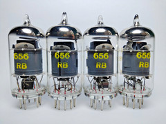 4 pcs NEW EF806S/EF86/ 6BK8 Same Date Tesla Tubes Matched Quad