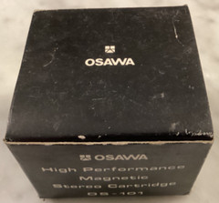 OSAWA OS-101 NEW CARTRIDGE AND NEW OSAWA OS-101 STYLUS WITH GUARD IN CASE + BOX.