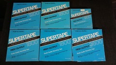 Realistic Supertape 1200, 1800 x3, 3600 & 900 Studio Quality Recording Tape