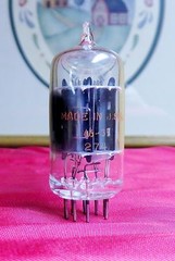 Vintage RCA 12AU7A PLATINUM GRADE Clear Top Preamp Tube 100% NOS = 5814, 6189