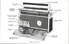 Zenith 1000 Trans-oceanic Owner’s and Service Manual/Parts List-Free Shipping
