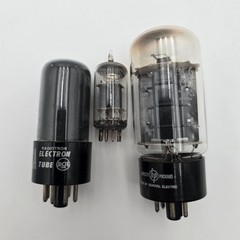 VTG NOS RCA GE HP Guitar Amp Tube Kit – 12AX7A 6V6GT 6L6GB Audio Trio Fender