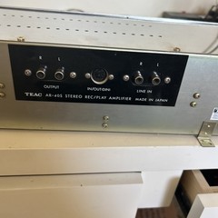 TEAC AR-40S Stereo Record Amplifier from A4010S Reel to Reel Recorder UNTESTED