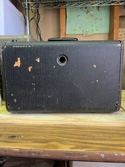 Vintage Zenith H500 Trans Oceanic Wavemagnet Tube Radio Powered On / Received