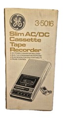 GENERAL ELECTRIC Portable Cassette Tape Recorder/Player Model 3-5016 In Box New?