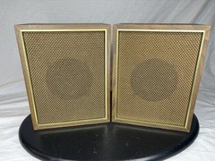 Vintage Sound Design Speaker System Model 604 Wood Box Wired Japan Set Of 2