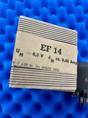 ONE RFT EF-14 Vacuum Tube / NEW / Ships FAST From USA EF14 Telefunken