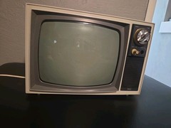 Sears Solid State Television Model 5003 Japan Untested,No Power Knob Black White
