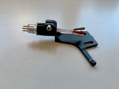 HIGH-END BLACK HEADSHELL SILVER WIRE FOR TP11 & TP16 TONEARMS TP60 REPLACEMENT