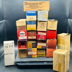 Mixed NOS NIB Used Vintage Tube Lot JAN RCA Philips Haltron VT119 VR150