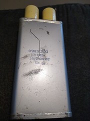 (1) Vintage CORNELL DUBILIER .5mfd @ 3000V CDE Oil Capacitor