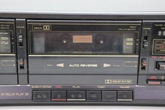 Vintage Pioneer CT-1270WR Stereo Dual Cassette Deck Made in Japan Works