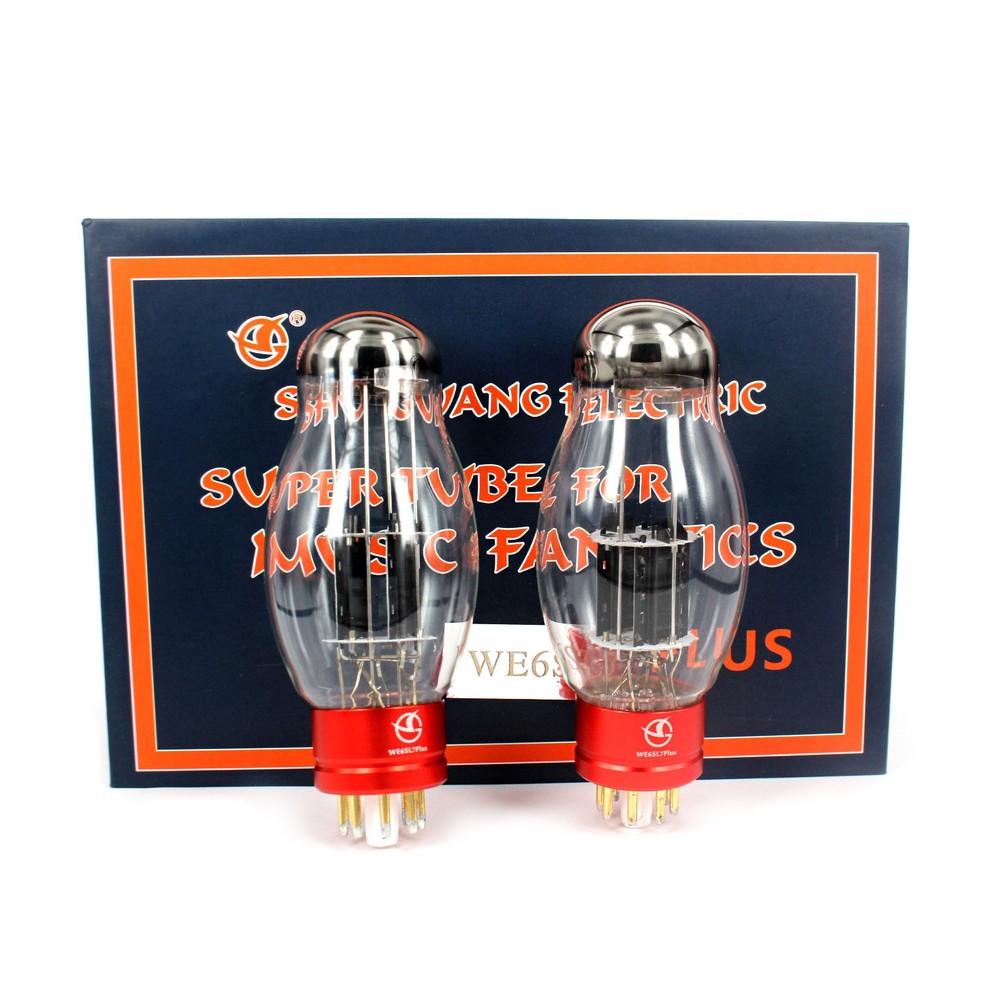 Matched Pair Shuguang WE6SL7 PLUS Valve Vacuum Tube Replace 6SL7 6N9P 6H9C 5691