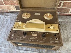 🍊Vintage 1960s Audiotronics Portable Reel to Reel Tape Player | Model 110 HELP